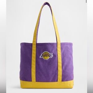 GAP X NBA Los Angeles Lakers Logo Tote Bag